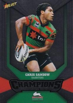 2011 NRL Champions - Silver Parallel #SP156 Chris Sandow Front